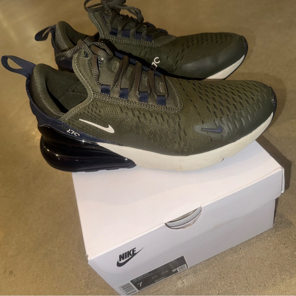 Nike Air Max 270 Men's Olive Sneakers